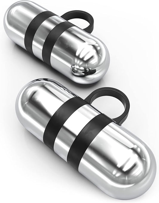 Synergee Cardio Hand Weights. Steel Hand Weights Dumbbell Set with Anti-Slip Silicone Finger Loop for Workout, Fitness, Training for Men and Women. Sold in Pairs. Available in 1lb, 1.5lb and 2lb Sets