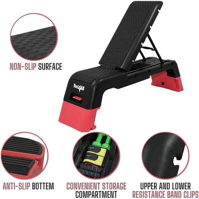 Yes4All Multifunctional Aerobic Deck - Versatile Fitness Station