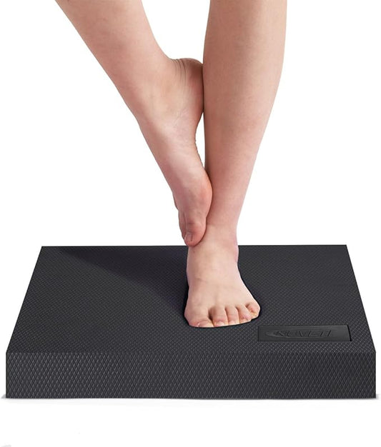 nuveti Large Balance Pad - TPE Non-Slip Mat Exercise（20''x16''x2.4''）