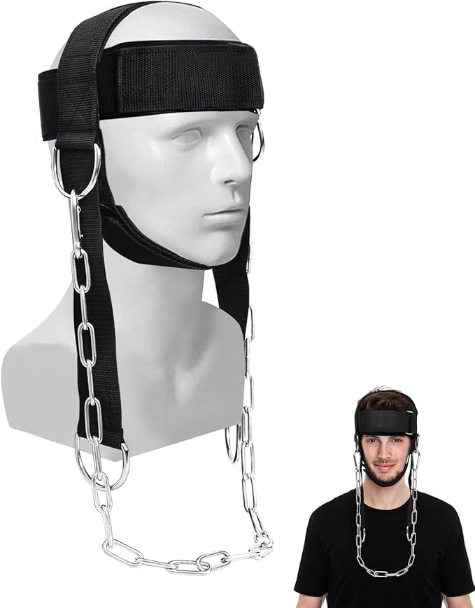 Neck Harness for Weight Lifting: Neck Exerciser Strengthener