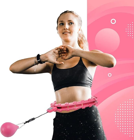 Hula Hoop Fitness Gear w/Counter - Abs Workout