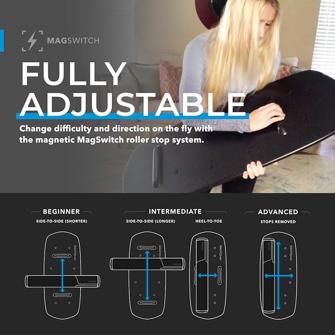 Revbalance Swell 2.0 - Surf & Paddle Balance Board Trainer