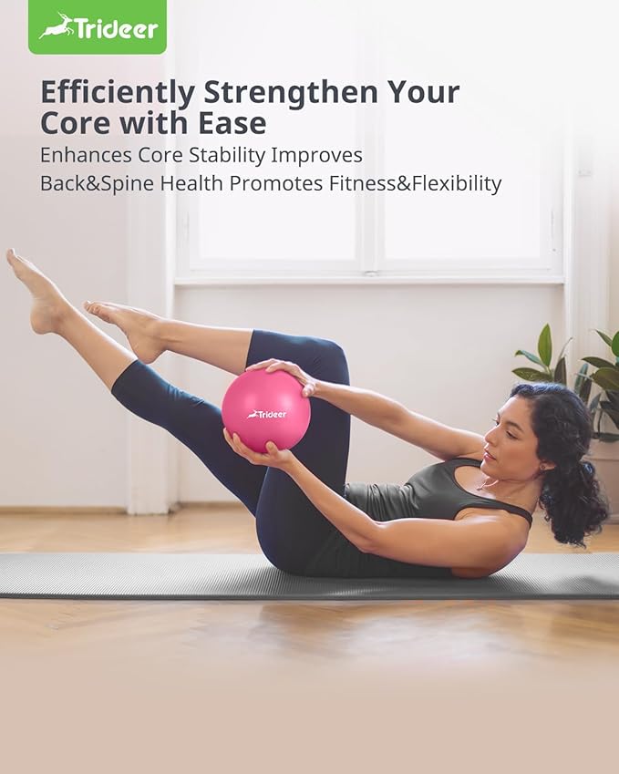 Trideer Pilates Ball 9 Inch Core Ball