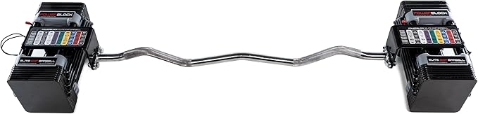 PowerBlock Elite EXP Series EZ Curl Bar –