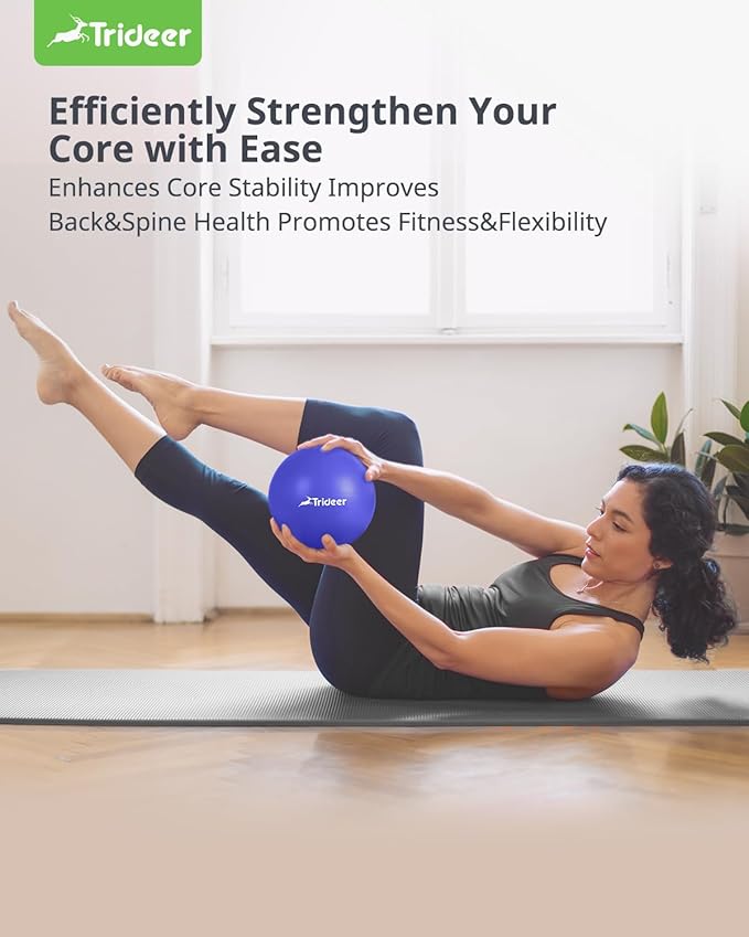 Trideer Pilates Ball 9 Inch Core Ball