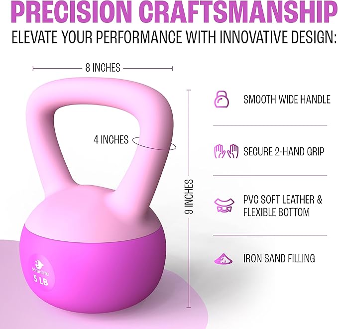 Soft Kettlebells, Serenilite Kettlebell Sets, Kettle Bell Sets