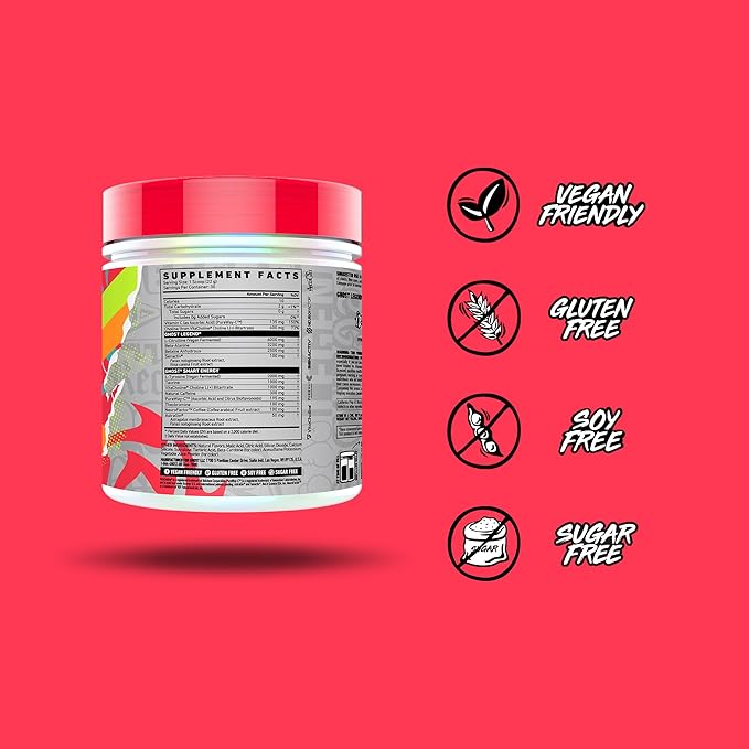 GHOST Legend Pre-Workout Powder, Orange Cream - 30 Servings – Pre-Workout for Men & Women with Choline, L-Citrulline, & Beta Alanine for Energy & Focus