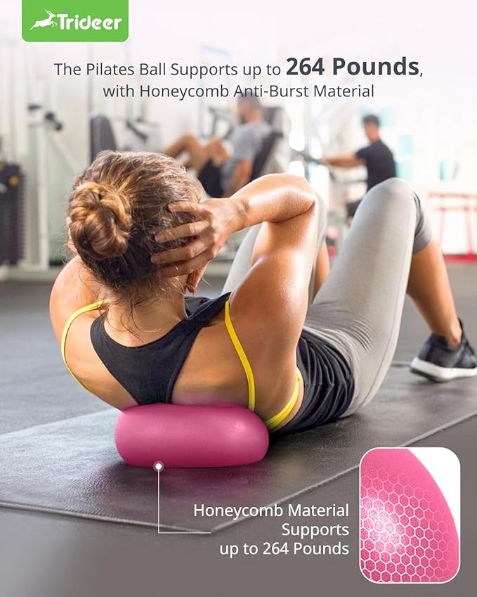 Trideer Pilates Ball 9 Inch Core Ball