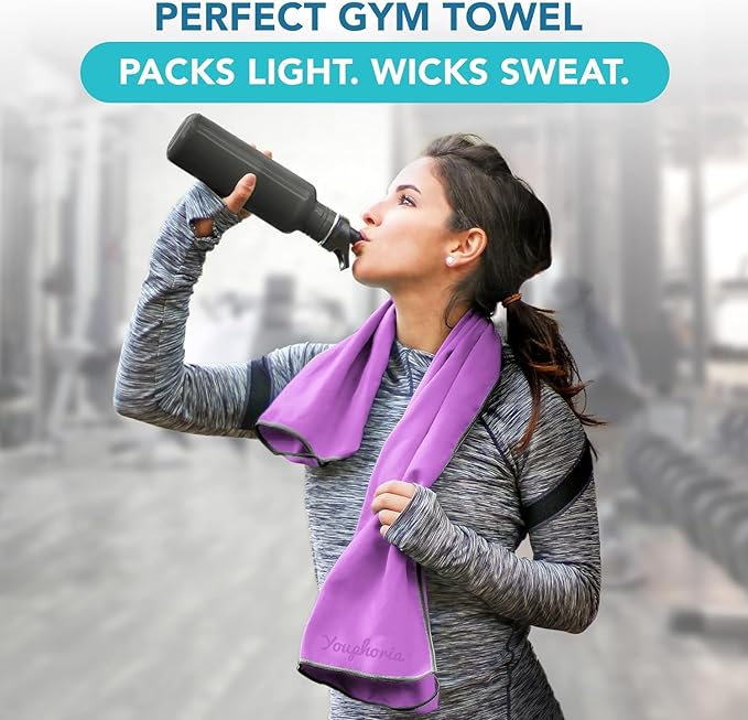 Youphoria Microfiber Travel Towel Fast Drying Lightweight -