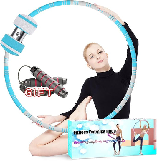 Weighted Exercise Hoop for Adults Weight Loss 8 Section