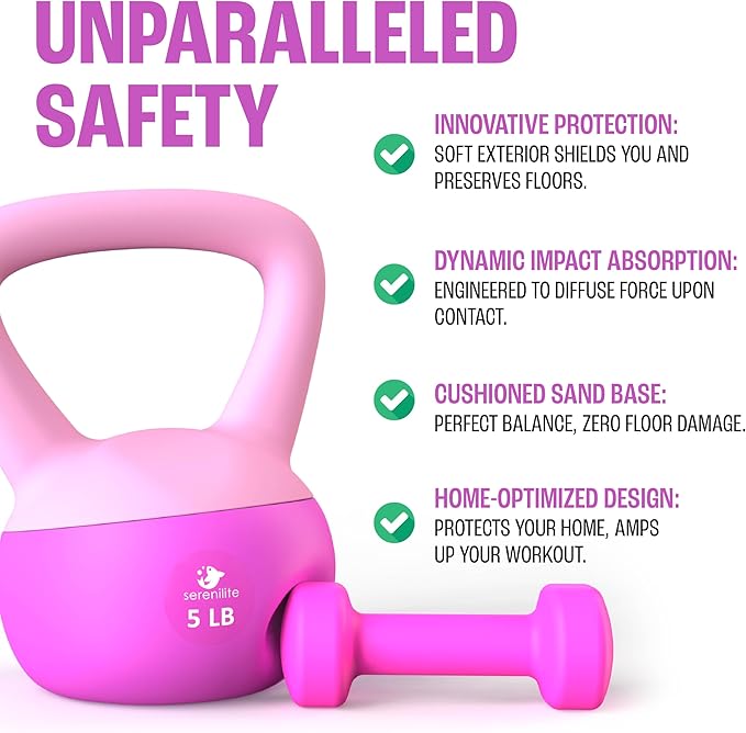 Soft Kettlebells, Serenilite Kettlebell Sets, Kettle Bell Sets