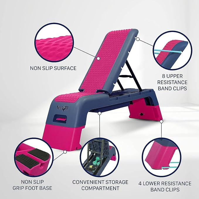 Yes4All Multifunctional Aerobic Deck - Versatile Fitness Station