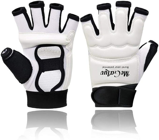 Boxing Gloves Men Gloves Kickboxing Gloves Punching Bag Gloves Karate Gloves Half Finger Kickboxing Gloves Taekwondo Sparring Glove Hand Wraps for Boxing Gloves Women for Kids Muay Thai
