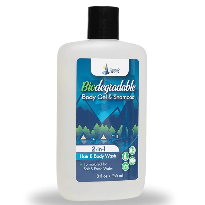 Biodegradable Camping Companion - Organic Fragrance-Free Body Wash