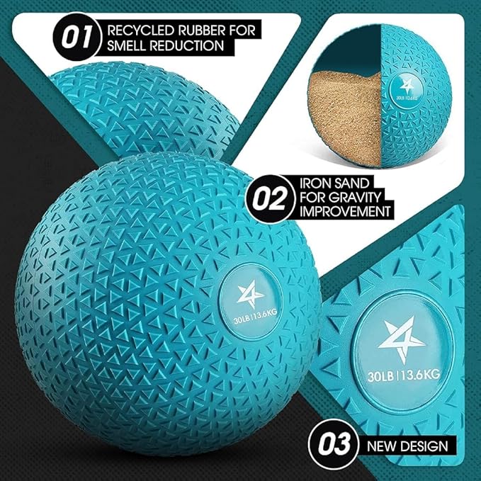 Yes4All Slam Ball 10-40lb Medicine