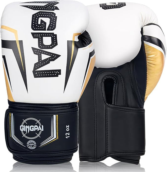 Boxing Gloves for Men,Women,Child, Heavy Bag Workout Boxing Gloves,Durable Leather and Thickened Fist Peak Professional Sparring Training Fighting Gloves for Kickboxing,Muay Thai,MMA