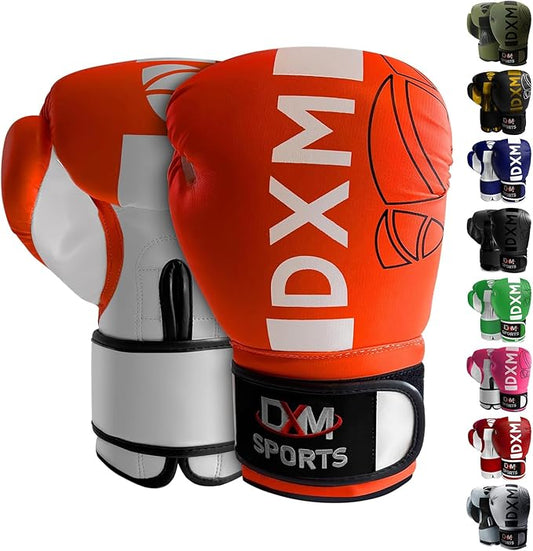 Boxing Gloves for Men & Women, Boxing Training Gloves, Kickboxing Gloves, Sparring Gloves, Heavy Bag Workout Gloves for Boxing, Kickboxing, Muay Thai, MMA