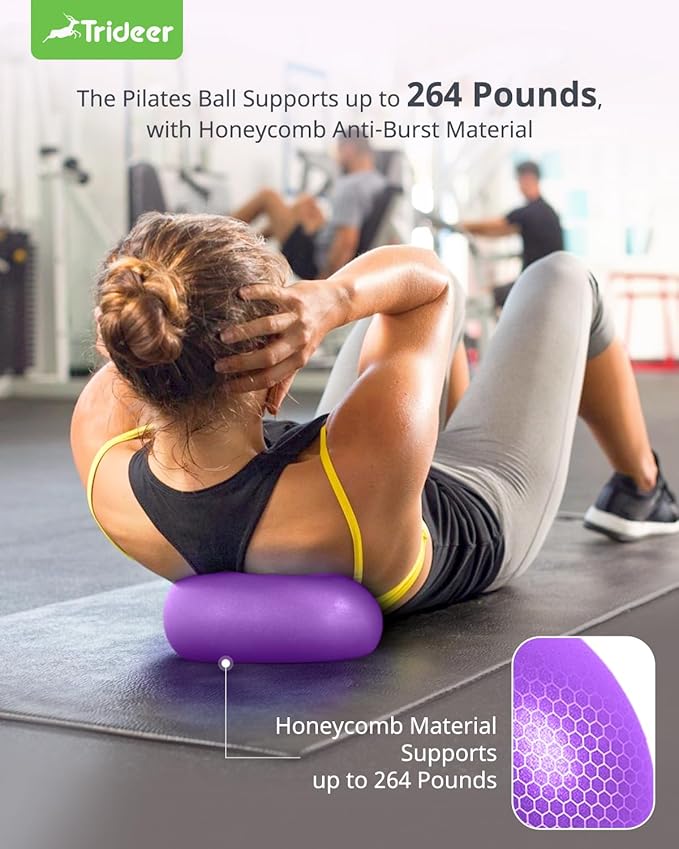 Trideer Pilates Ball 9 Inch Core Ball