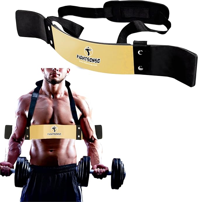 FIGHTSENSE Arm Blaster Biceps Curl Triceps Muscle Isolator