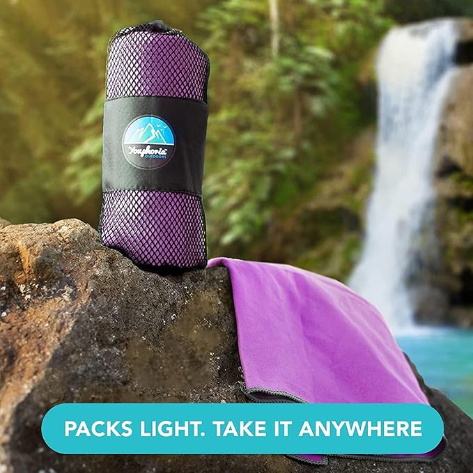 Youphoria Microfiber Travel Towel Fast Drying Lightweight -