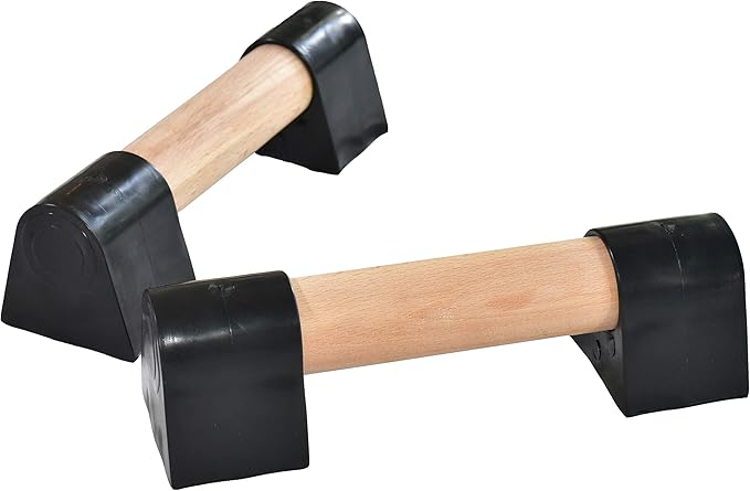 Wood Mini Parallettes Set for Gymnastics or Push