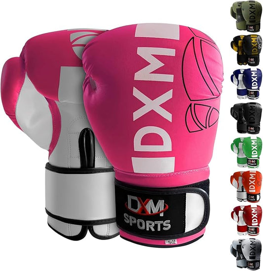 Boxing Gloves for Men & Women, Boxing Training Gloves, Kickboxing Gloves, Sparring Gloves, Heavy Bag Workout Gloves for Boxing, Kickboxing, Muay Thai, MMA
