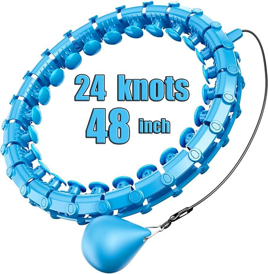 Dumoyi Smart Weighted Hoop for Adults Weight Loss