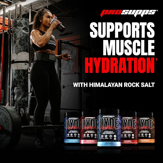 PROSUPPS Mr. Hyde Nightmare Pre Workout Powder with Caffeine & Beta Alanine - Preworkout for Intense Energy, Mental Focus & Performance - Gym & Fitness Supplements (Orange Creamsicle, 30 Servings)