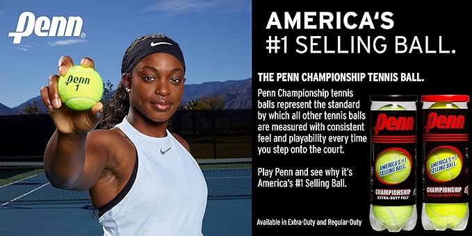 Penn Championship Tennis Balls - Regular Duty Felt