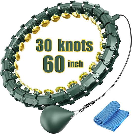 Dumoyi Smart Weighted Hoop for Adults Weight Loss