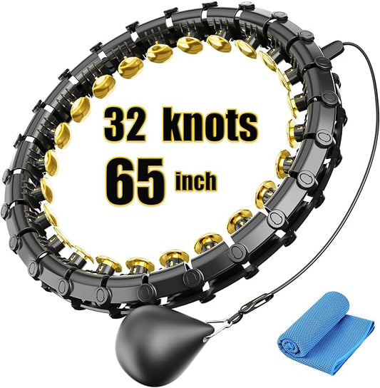 Dumoyi Smart Weighted Hoop for Adults Weight Loss