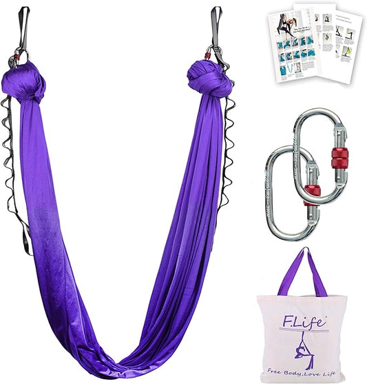Aerial Silk Yoga Hammock & Swing for yoga Inversion