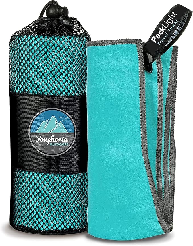 Youphoria Microfiber Travel Towel Fast Drying Lightweight -