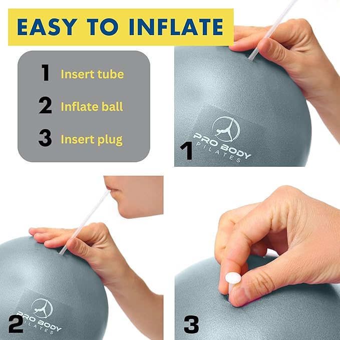 ProBody Pilates Ball 9 Inch - Small Exercise