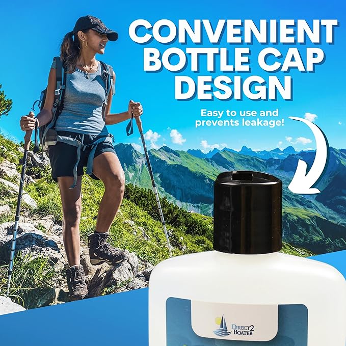 Biodegradable Camping Companion - Organic Fragrance-Free Body Wash